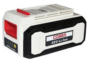 Cobra 40V2AHLI 40V Lithium-Ion 2.5Ah Battery for Cobra 40V Range of Garden Machinery